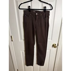 AG Adriano Goldschmied “The Prima” Mid Rise Cigarette Pants – Size 25R